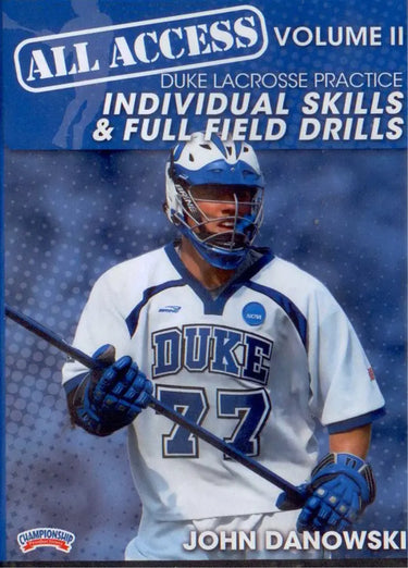All Access Vol. 2 Duke Lacrosse Practice by John Danowski Instructional Basketball Coaching Video